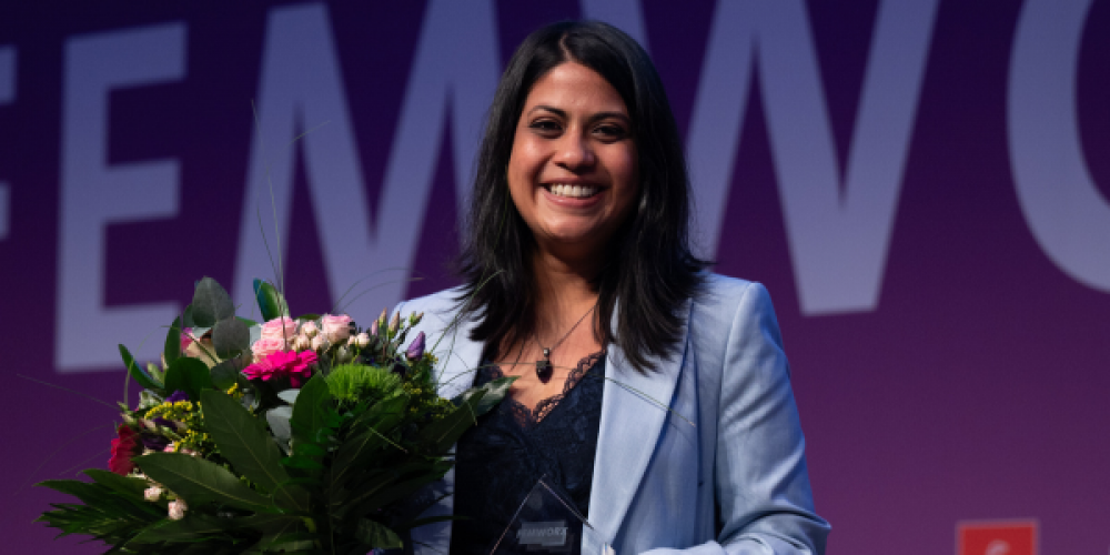 HANNOVER MESSE Honors Sahana Shastry with Young Engineer Woman Award