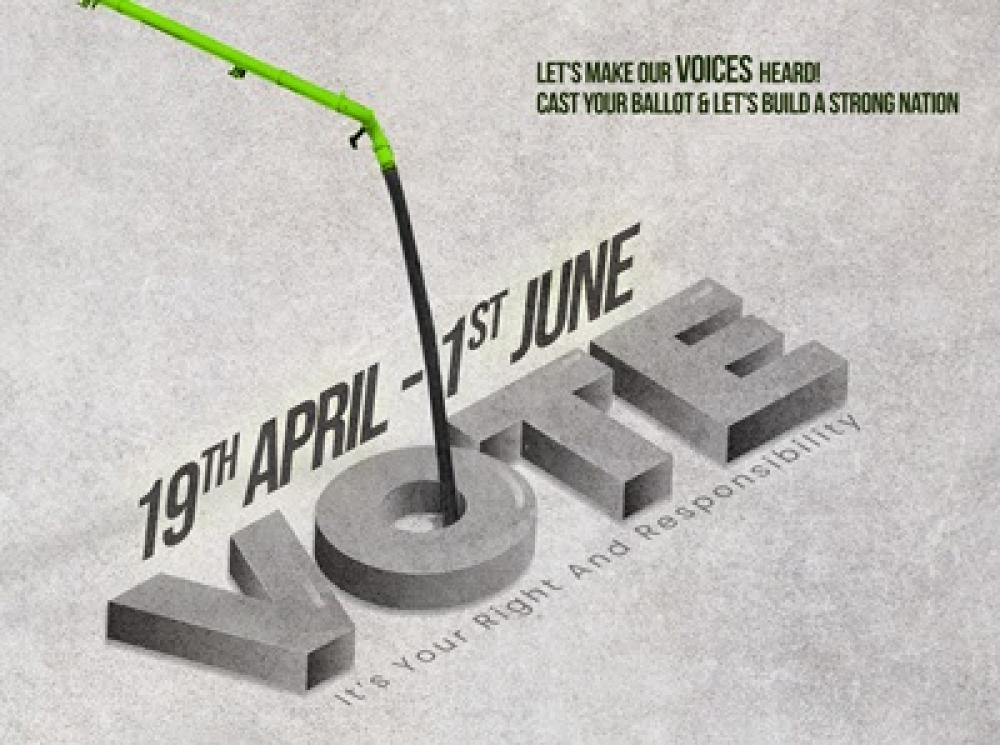 Schwing Stetter India Encourages 100 Percent Voting Participation with Internal Campaign