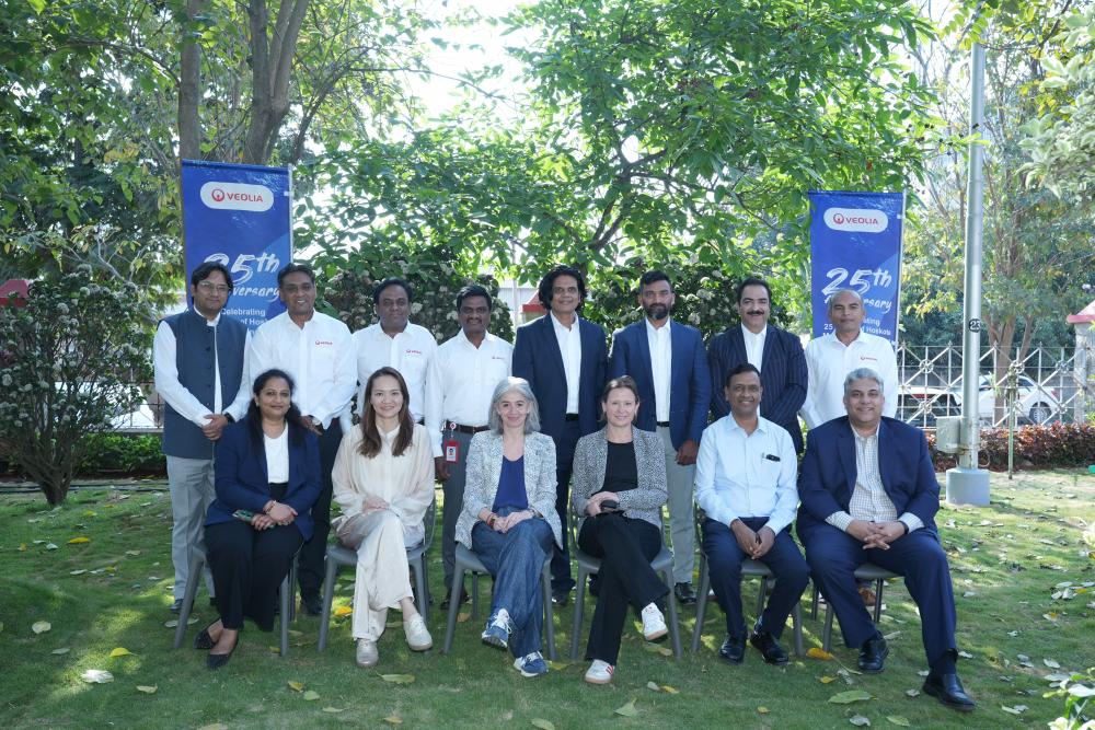 Veolia Marks 25 Years as Global Water Tech Hub in India