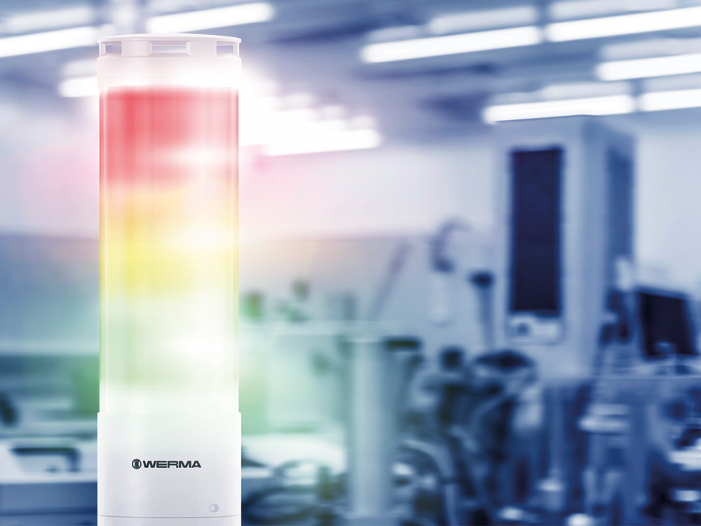 WERMA’s eSIGN Signal Tower Redefines Cleanroom Signaling