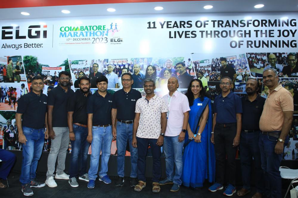 ELGi Powers the 11th Coimbatore Marathon