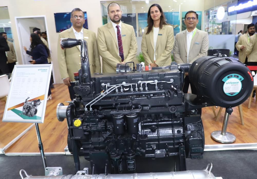 Kirloskar Oil Engines Accelerates Green Technology with Kirloskar Industrial Debut at BAUMA 2024