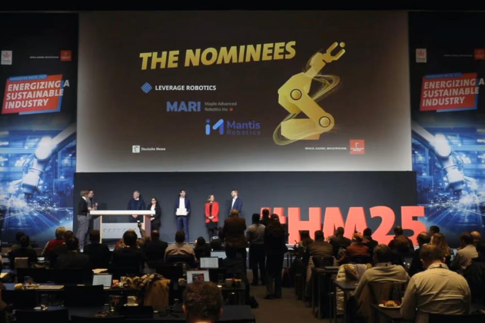 Maple Advanced Robotics Wins ROBOTICS AWARD 2025 at HANNOVER MESSE