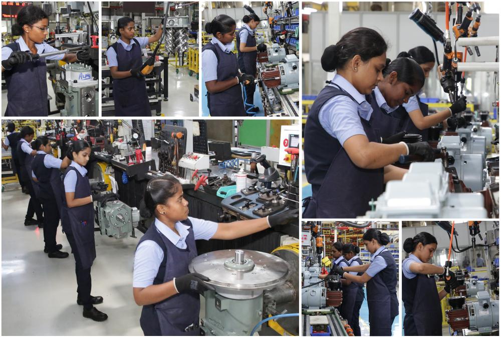 ELGi Empowers Women in Manufacturing
