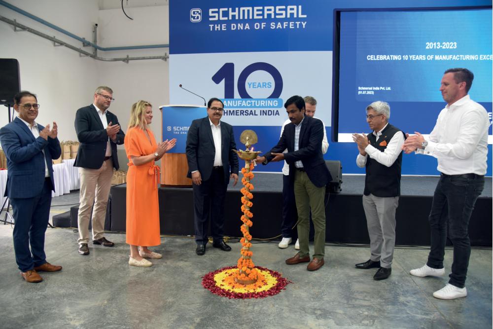 Schmersal India’s Manufacturing Facility in Pune Completes 10 Successful Years