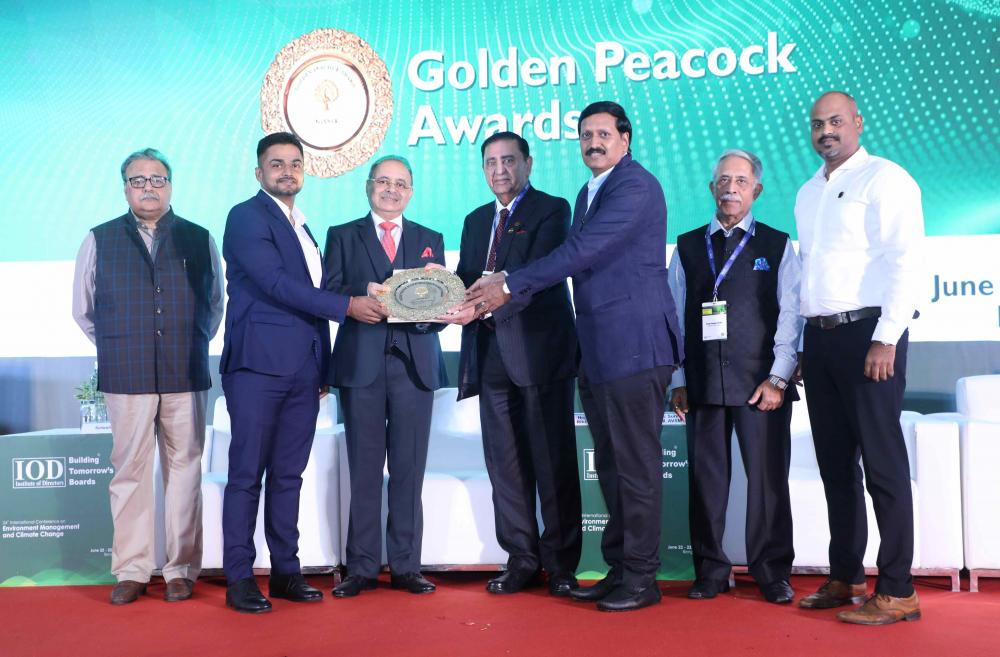 Cummins India Receives Golden Peacock Award for Excellence