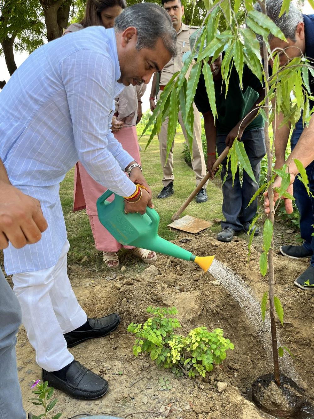 Addverb Technologies and UP Government Celebrate ‘Van Mahotsav’ with Tree Plantation Drive