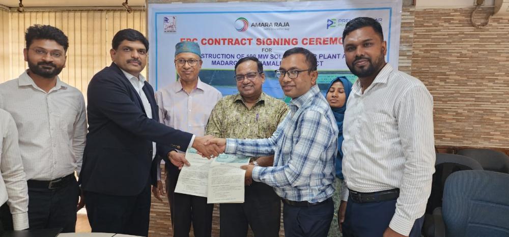 Amara Raja Infra Achieves Milestone with 100 MW Solar Project in Bangladesh
