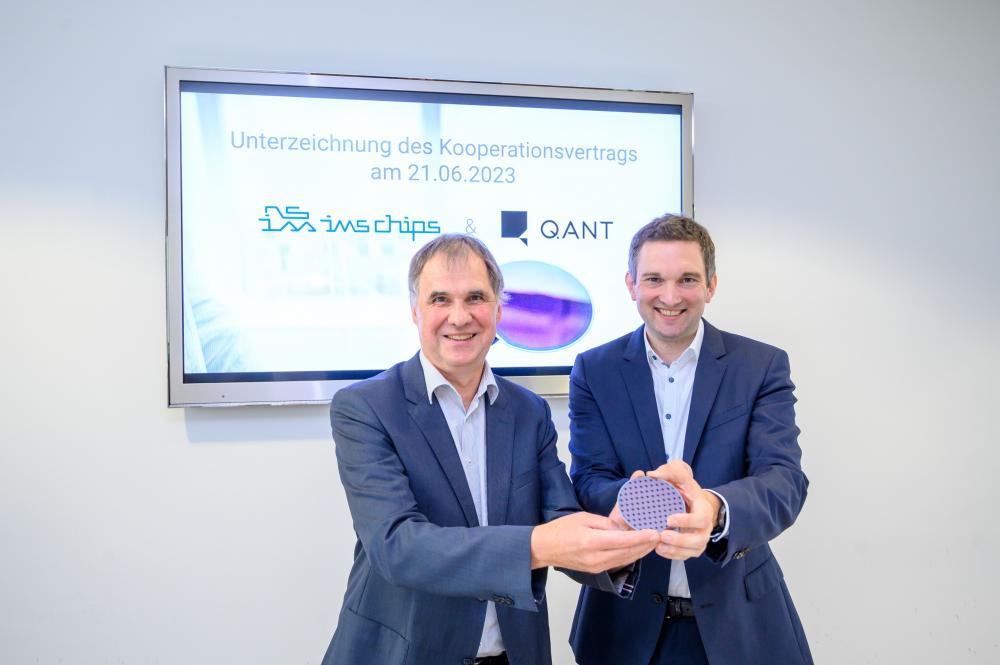 Q.ANT and IMS CHIPS Collaborate to Produce Quantum Chips