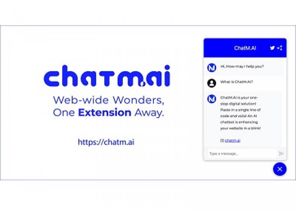 MetaReal Corp Introduces ‘ChatM.AI (Browser Extension)’: AI Chatbot for Chrome Users