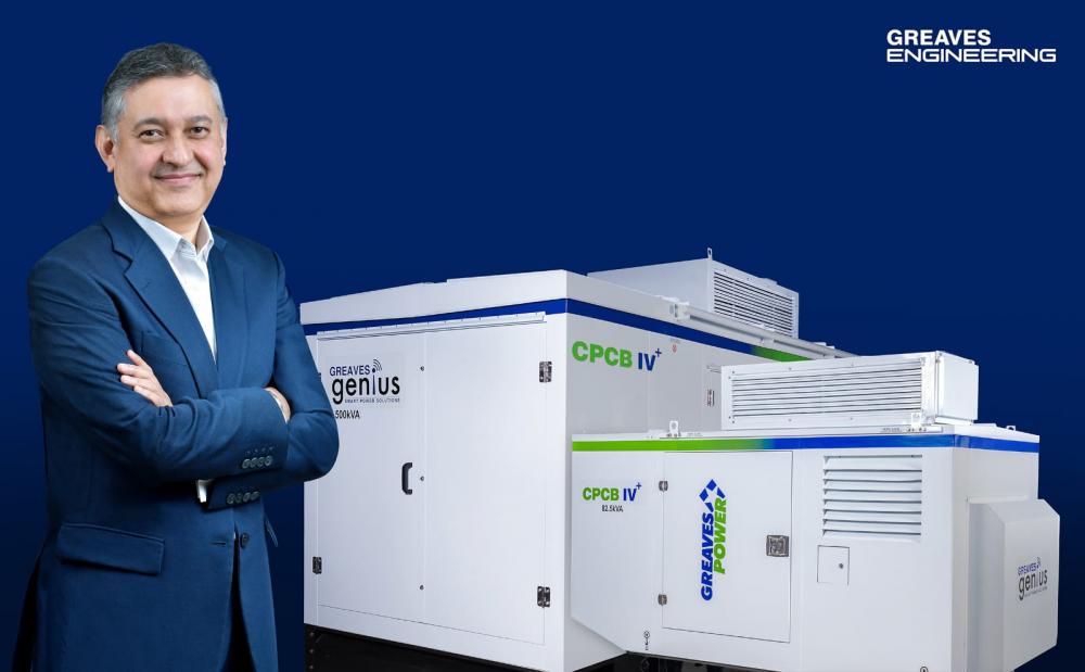 Greaves Engineering Revolutionizes the Power Generation Landscape with CPCB IV+ Compliant Gensets