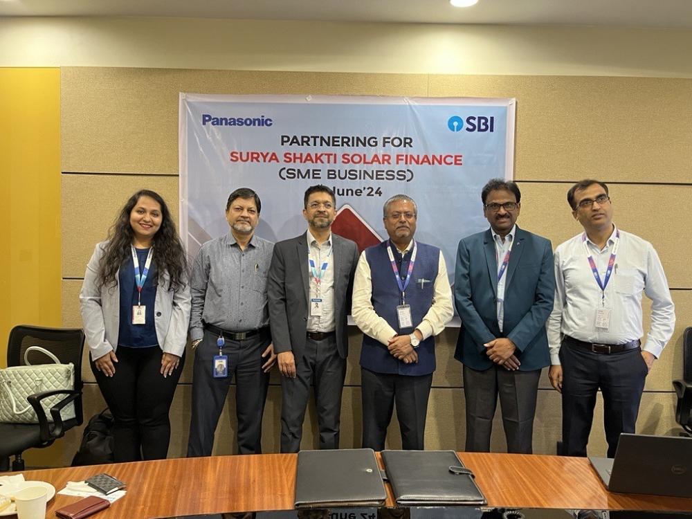 Panasonic Collaborates with SBI to Provide Financing for India’s Solar Energy Consumers