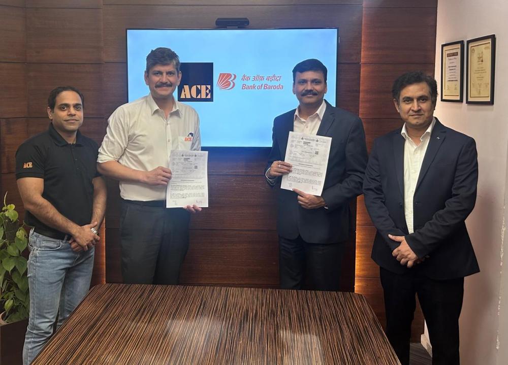 ACE and Bank of Baroda Pave the Way for Construction Innovation