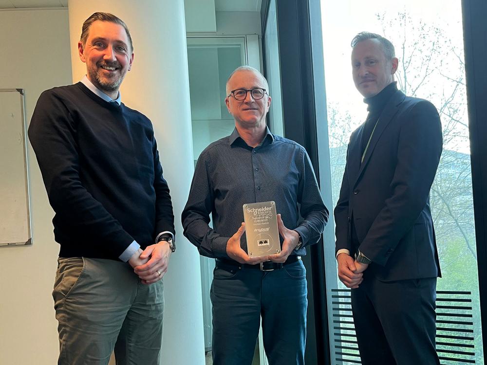 Schneider Electric Honored for 10,000,000th Anybus Module