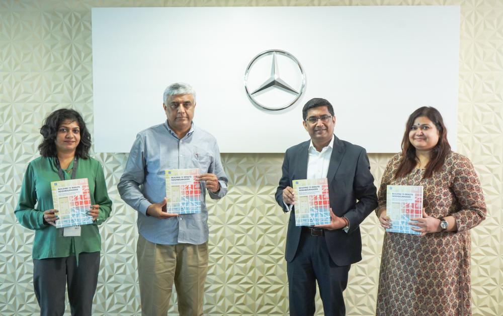Mercedes-Benz R&D India Launches ‘Building 15-Minute Neighborhoods’