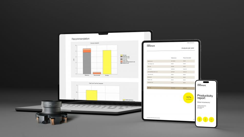 Sandvik Coromant Introduces Analyzer Tool for Sustainable Manufacturing
