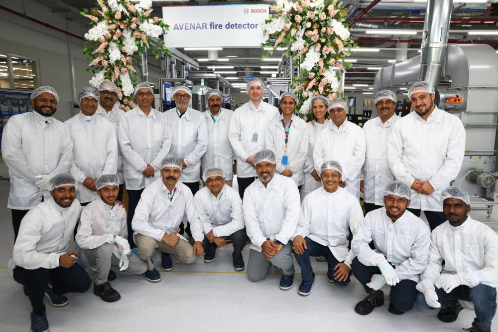 Bosch Building Technologies Opens First India Assembly Line for Advanced ‘Avenar’ Fire Alarm Solutions