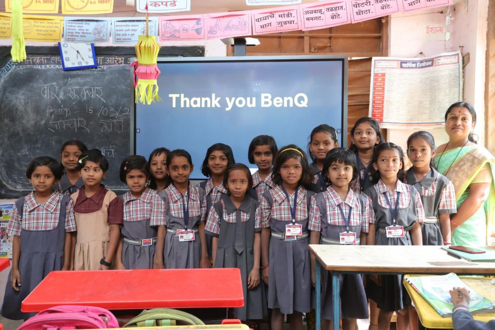 BenQ Drives Educational Equity: Smart Classroom Initiative in Rural India