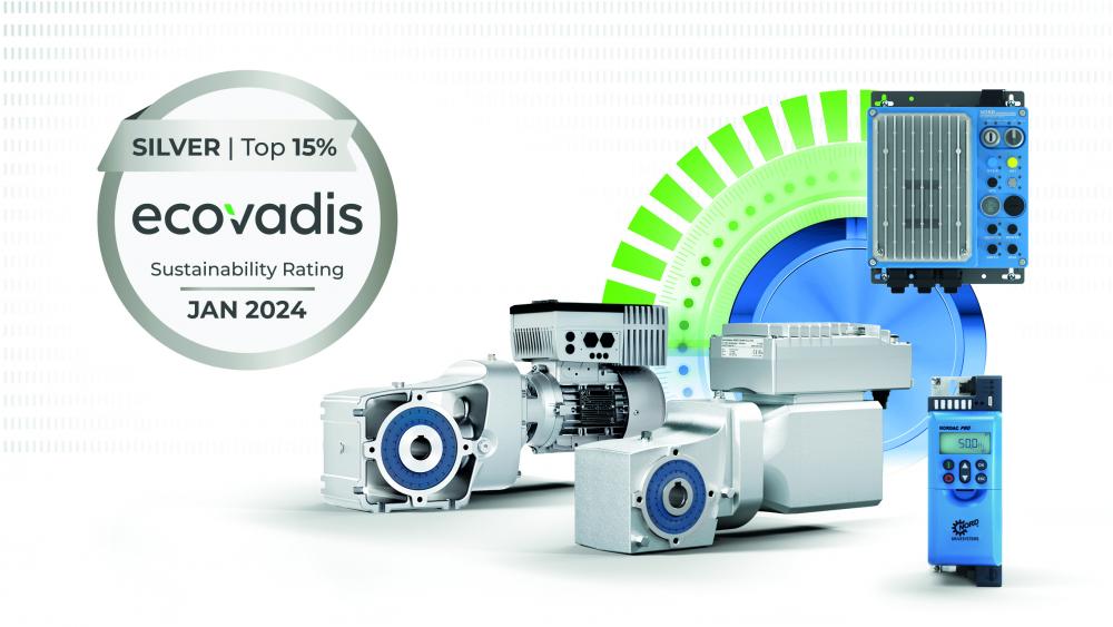 NORD Achieves Silver Sustainability Certification from EcoVadis