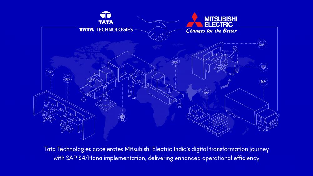 Tata Technologies Partners with Mitsubishi Electric India to Drive Digital Excellence