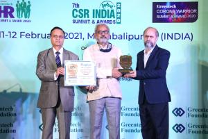 AM/NS India’s Pune Facility Bags ‘Greentech Safety Award 2020’