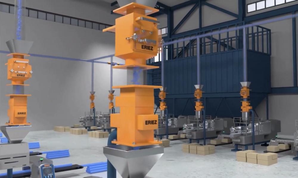 Eriez Animation Showcases Integrated Plastics Plant Solutions