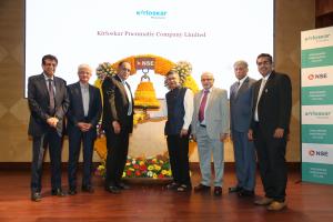 Kirloskar Pneumatic Debuts on National Stock Exchange, Marking Significant Milestone