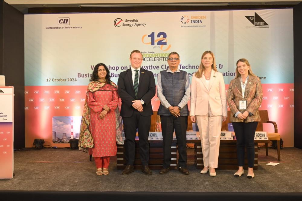 India-Sweden Innovations’ Accelerator Program Fuels Clean Energy Transition