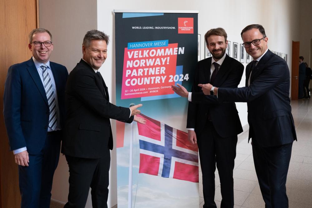 HANNOVER MESSE 2024 Announces Norway as Partner Country