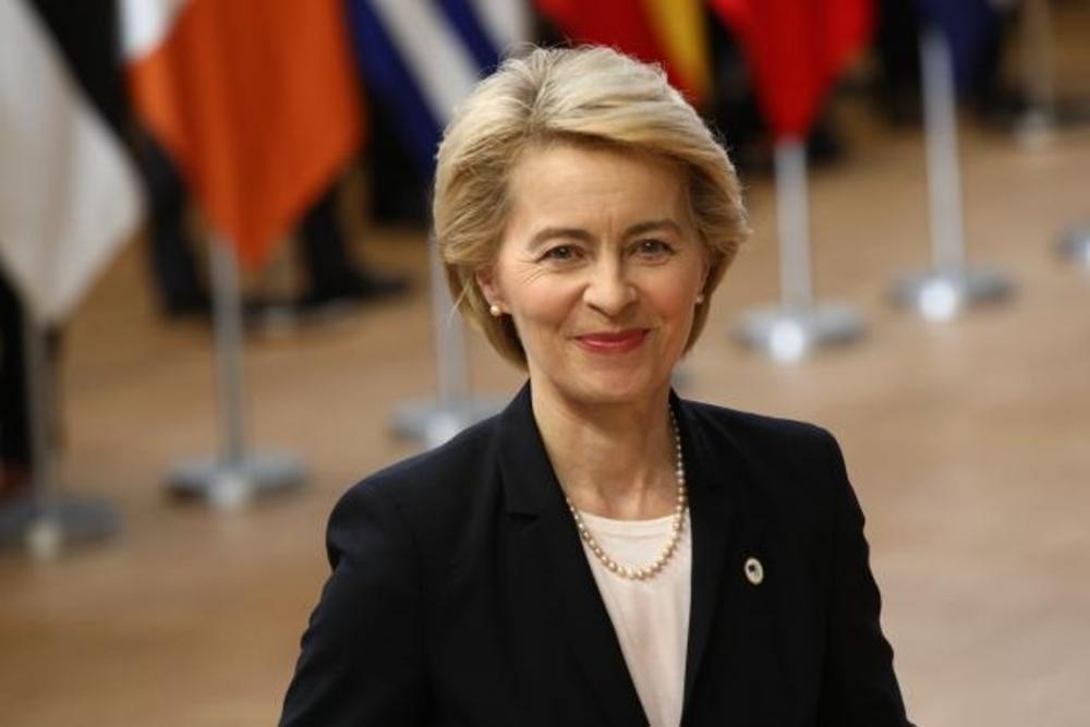 Ursula von der Leyen, President, EU Commission Addresses HANNOVER MESSE’s Opening Ceremony