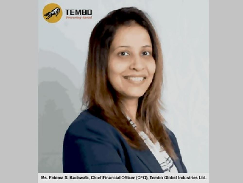 Tembo Global Industries Welcomes Fatema S Kachwala as New CFO