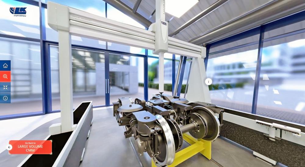 LK Metrology Introduces 360° Virtual Showroom