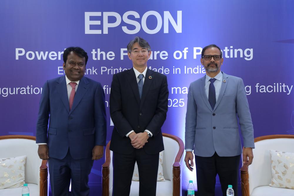 Epson Opens India’s First EcoTank Printer Manufacturing Plant in Chennai