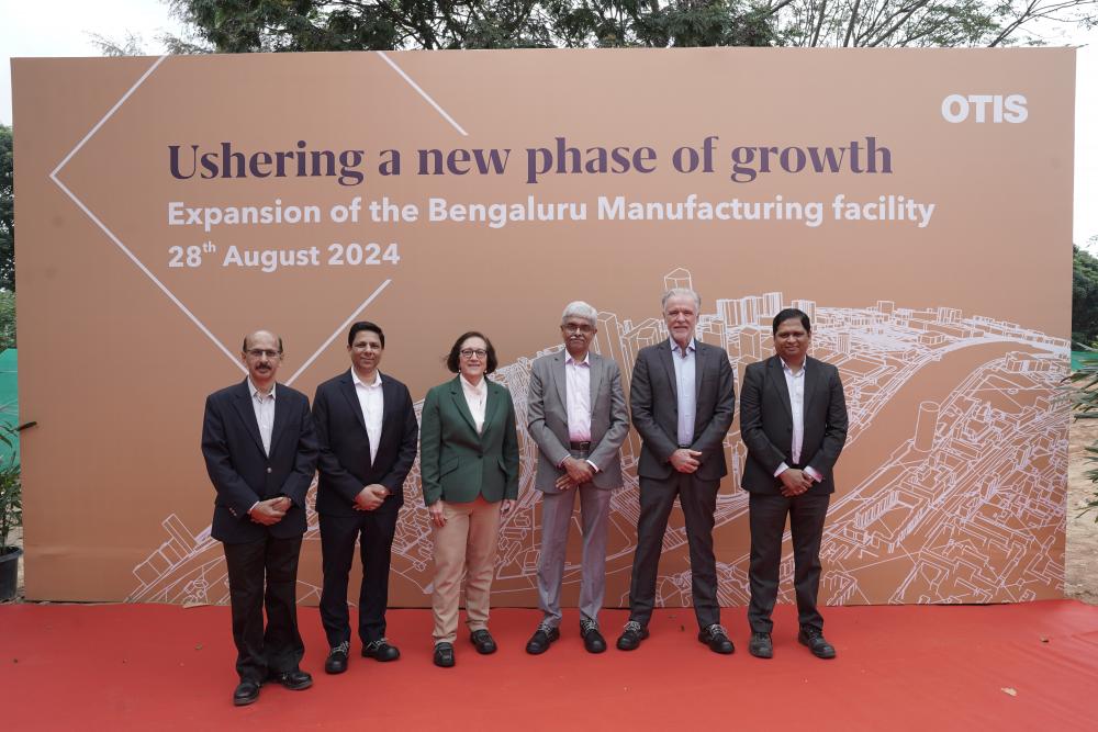Otis India to Expand Horizons and Boost Bengaluru’s Manufacturing Might