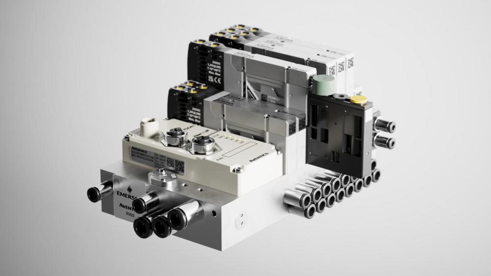 Emerson’s New AVENTICS XV Valve Series Delivers Higher Flow Rates in a Versatile Design